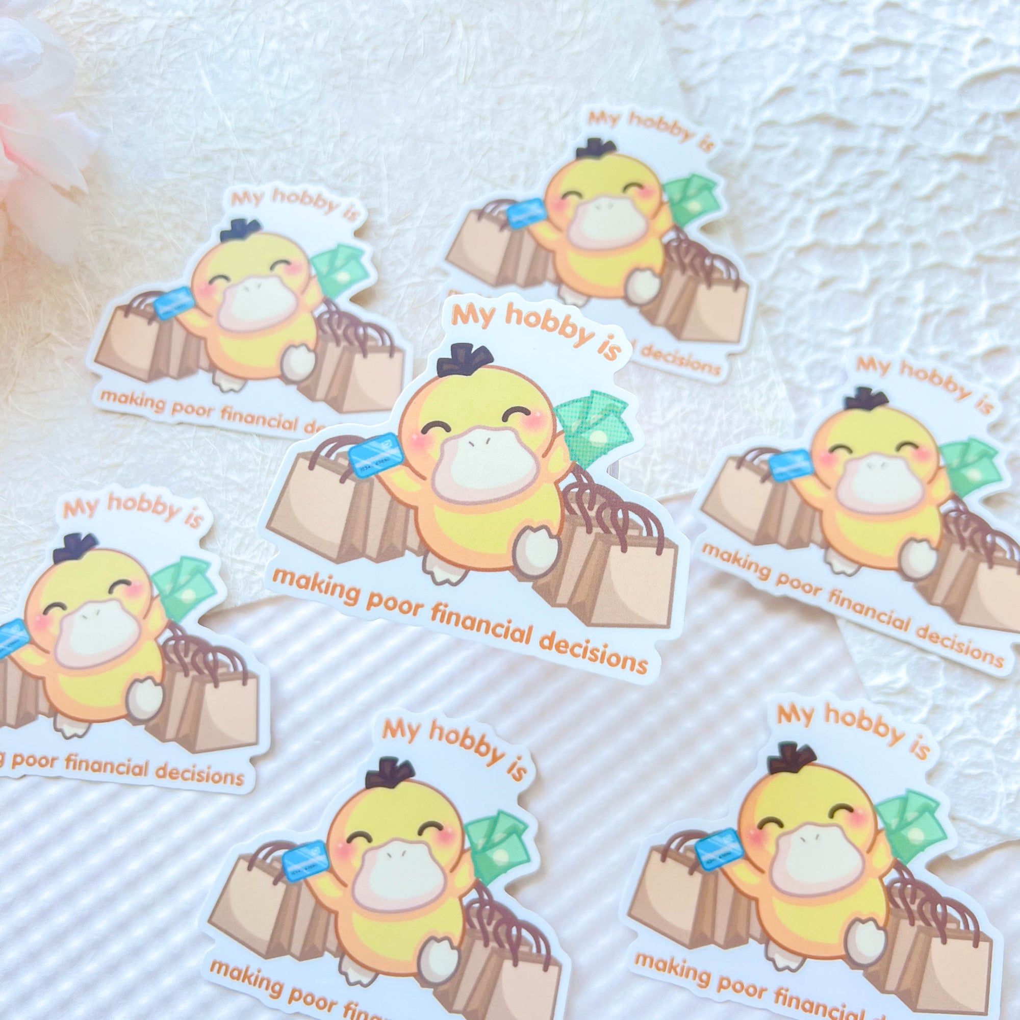 My Hobby Is Making Poor Financial Decisions Sticker