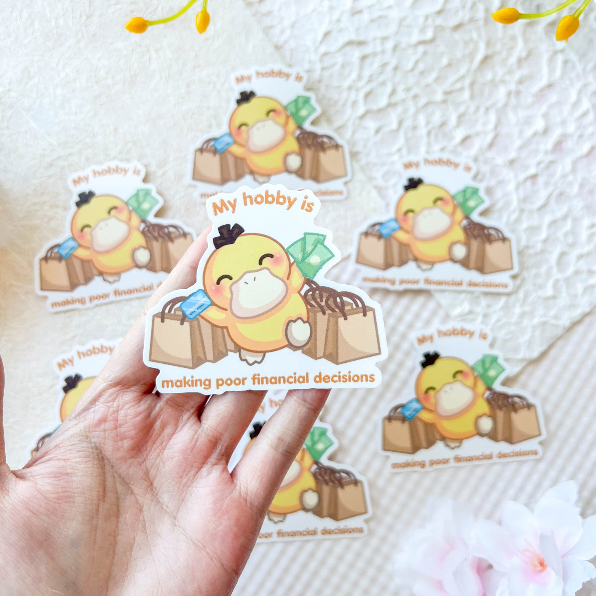 My Hobby Is Making Poor Financial Decisions Sticker