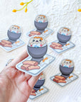 Soft Boiled Egg Sticker