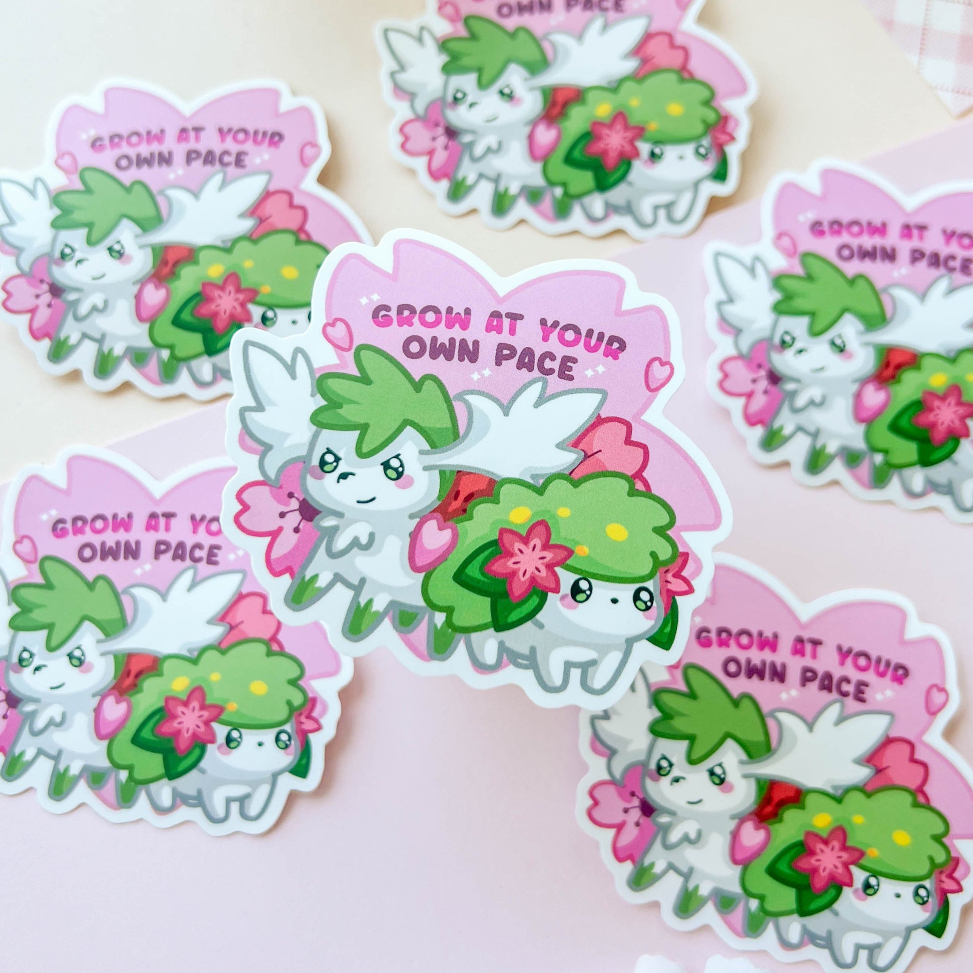 Grow At Your Own Pace Sticker