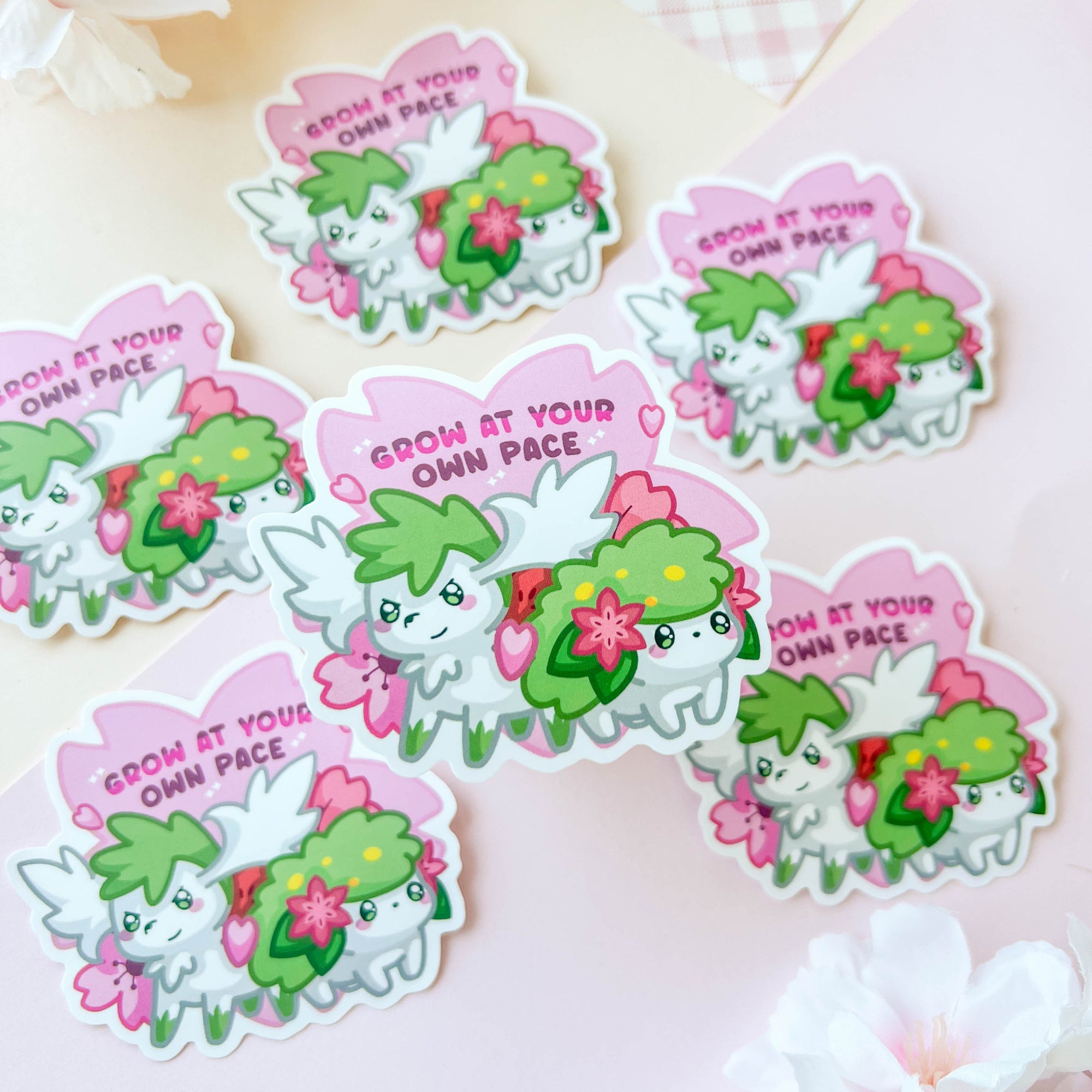 Grow At Your Own Pace Sticker