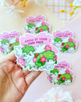 Grow At Your Own Pace Sticker
