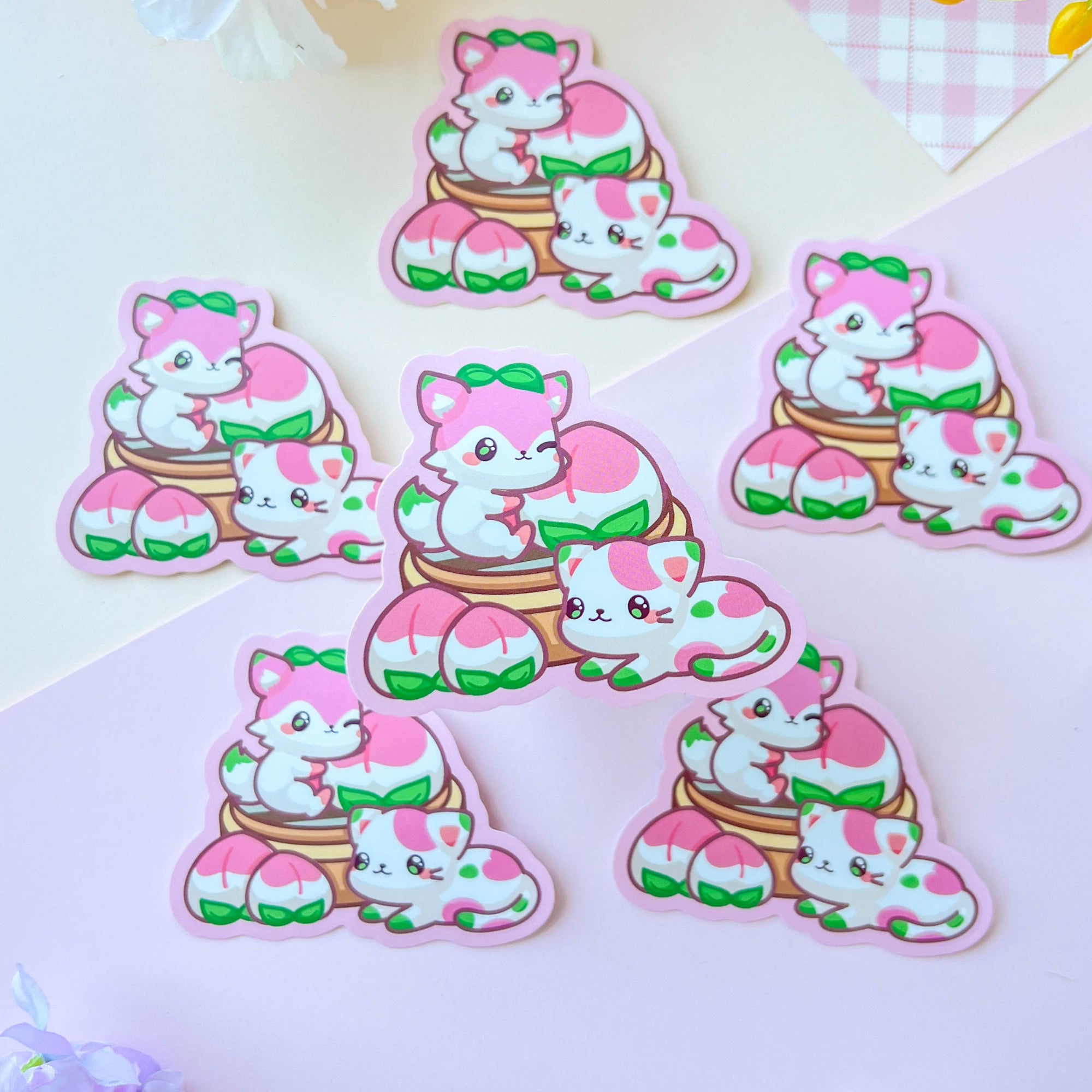 Longevity Buns Sticker
