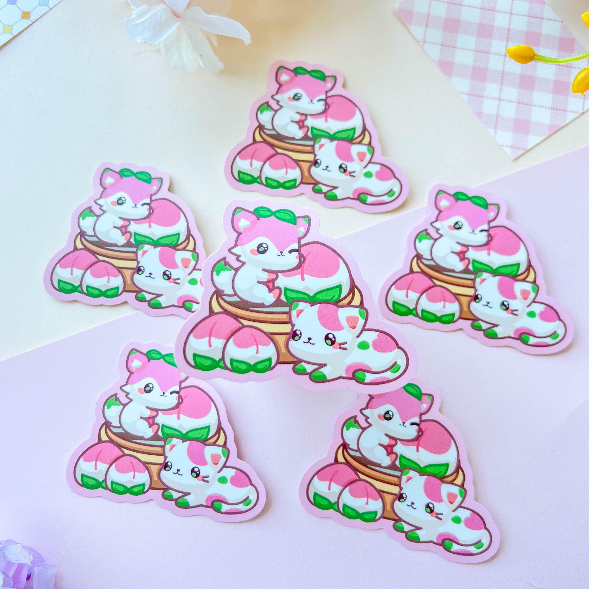 Longevity Buns Sticker