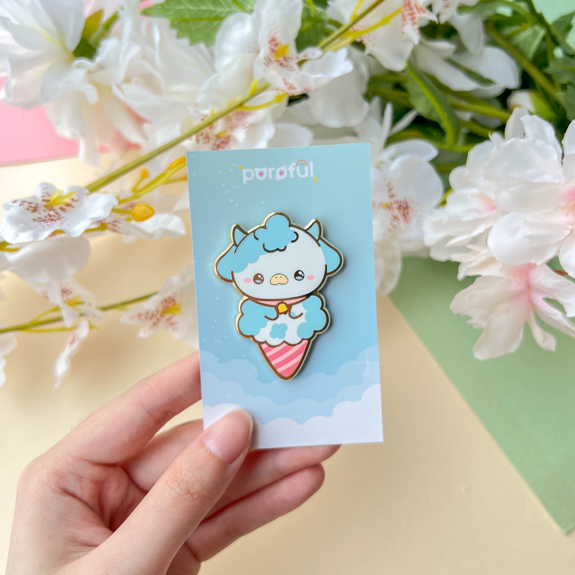 Cotton Candy Cow