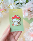 Mushroom Cow Pin