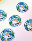 Mentally Out of Office Sticker
