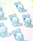 Stressed Bunny Sticker