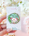 Good Things Are Coming Kitsune Pin