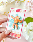 Buff Karp Pin