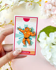 Buff Karp Pin