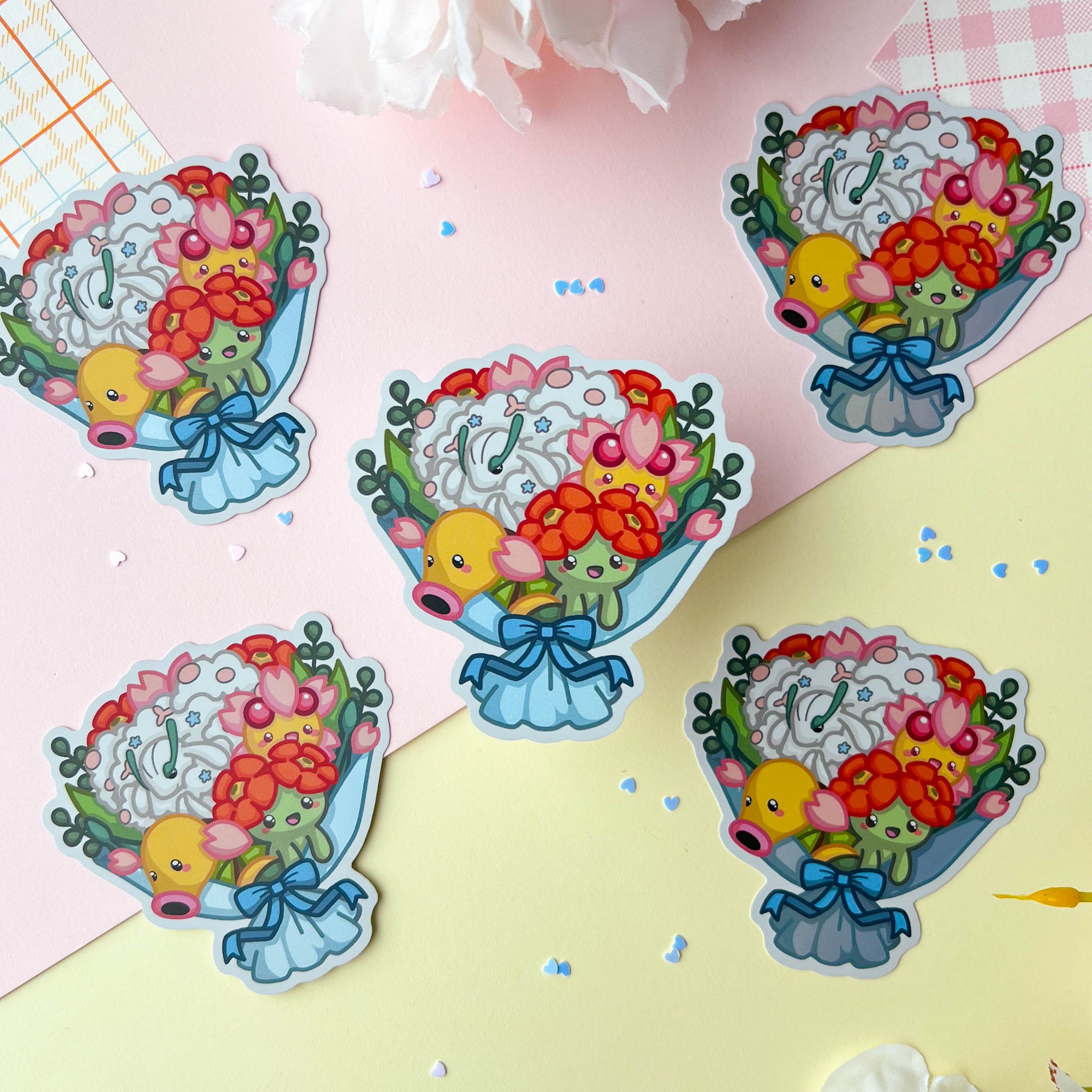 Poke Bouquet Sticker