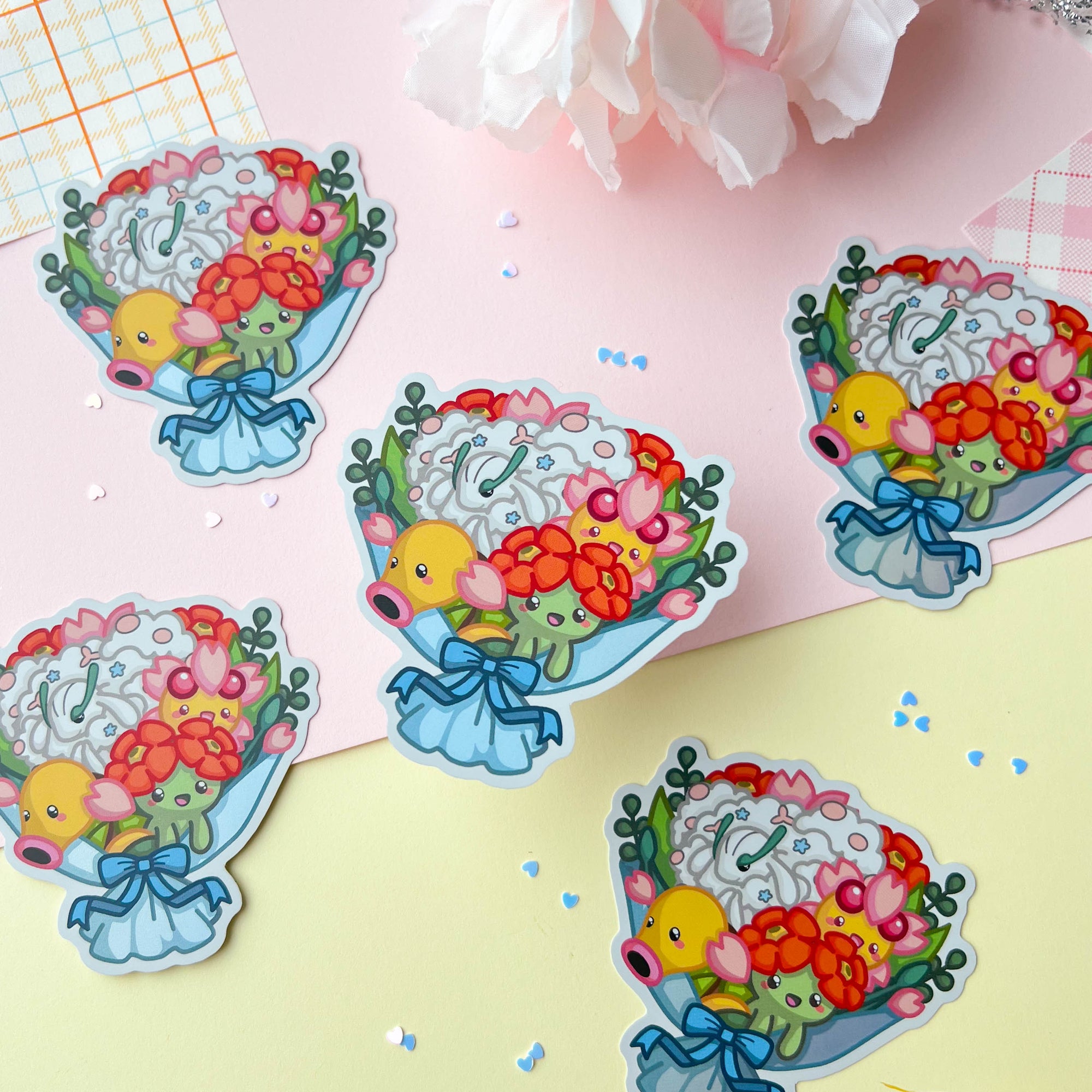 Poke Bouquet Sticker