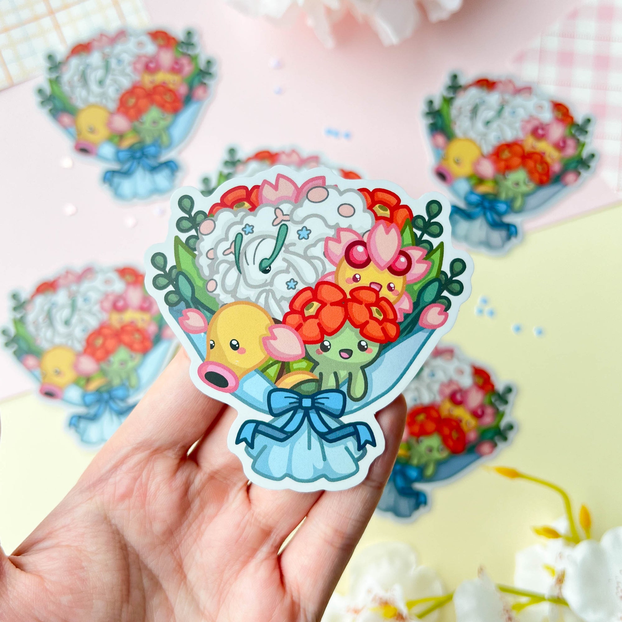 Poke Bouquet Sticker