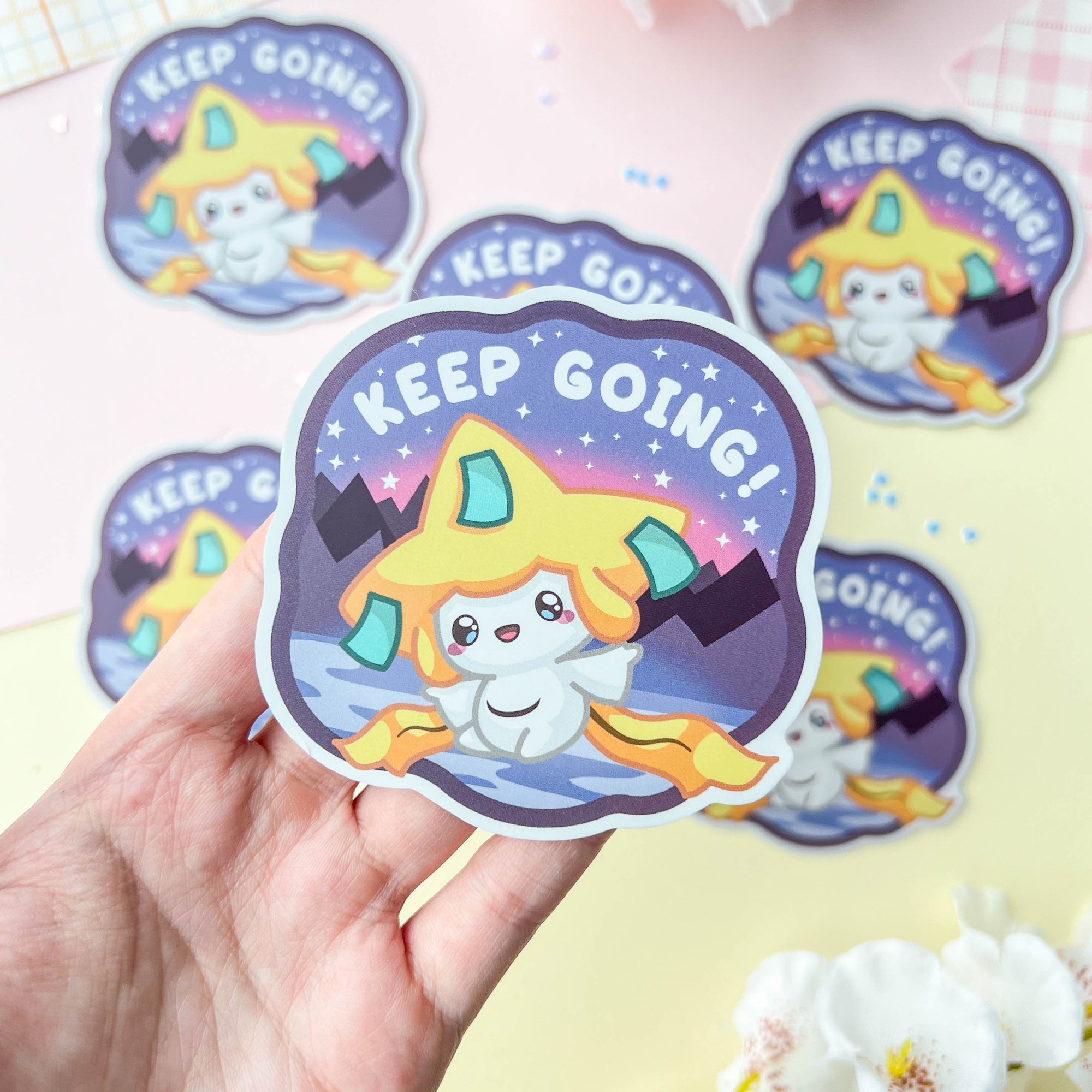 Keep Going Sticker