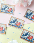 Karp: The Great Wave Off Kanagawa Sticker