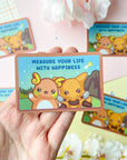 Measure Your Life With Happiness Sticker