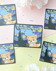 Starry Night - Stressful Night Sticker