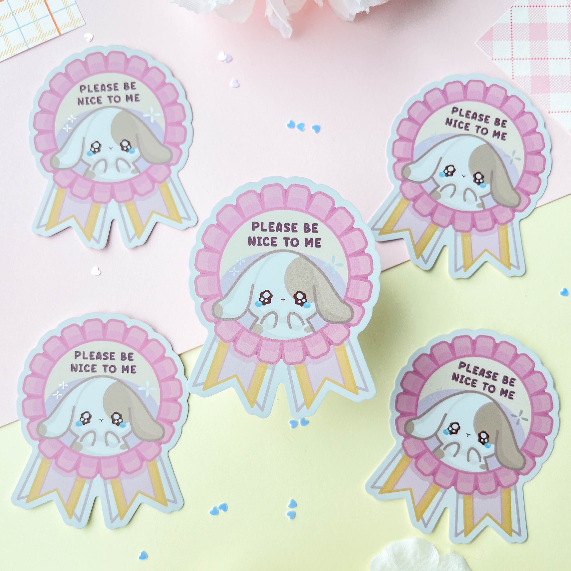 Please Be Nice To Me Sticker