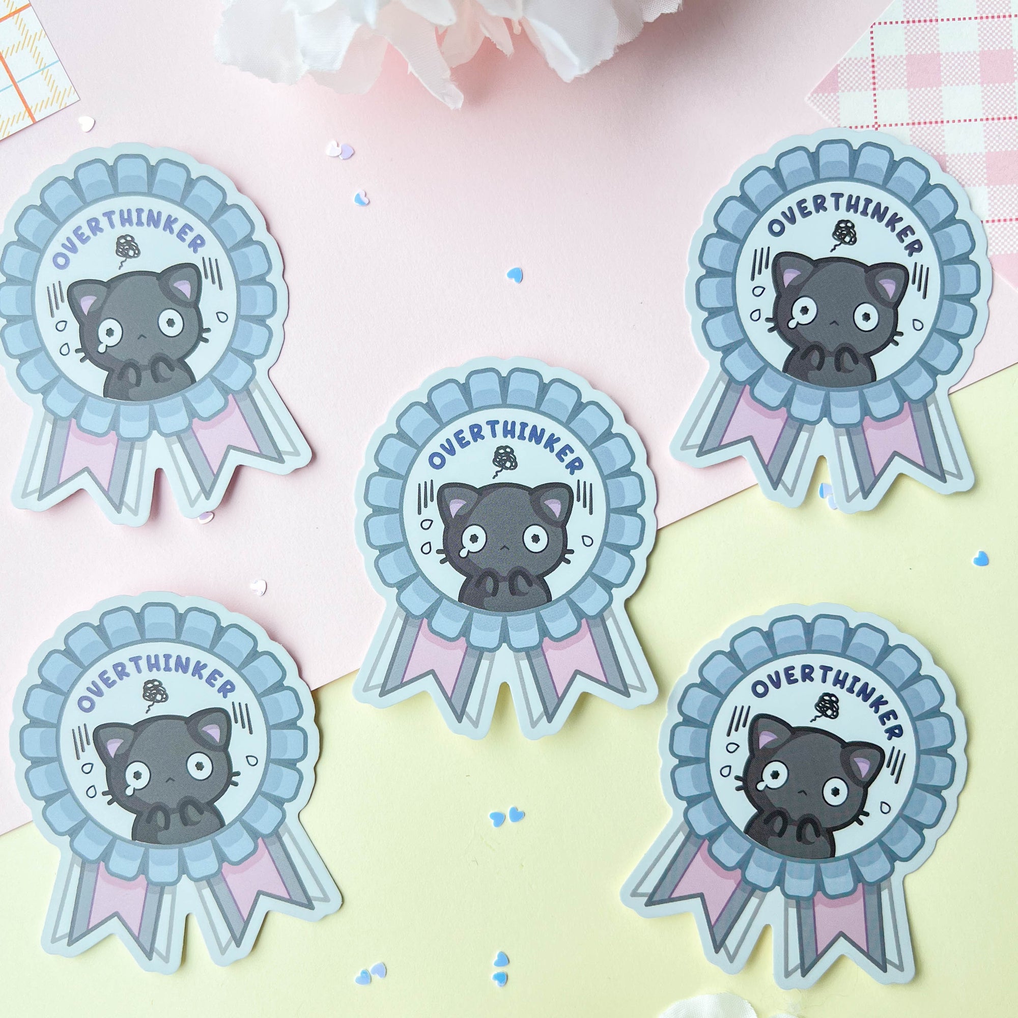 Overthinker Award Sticker