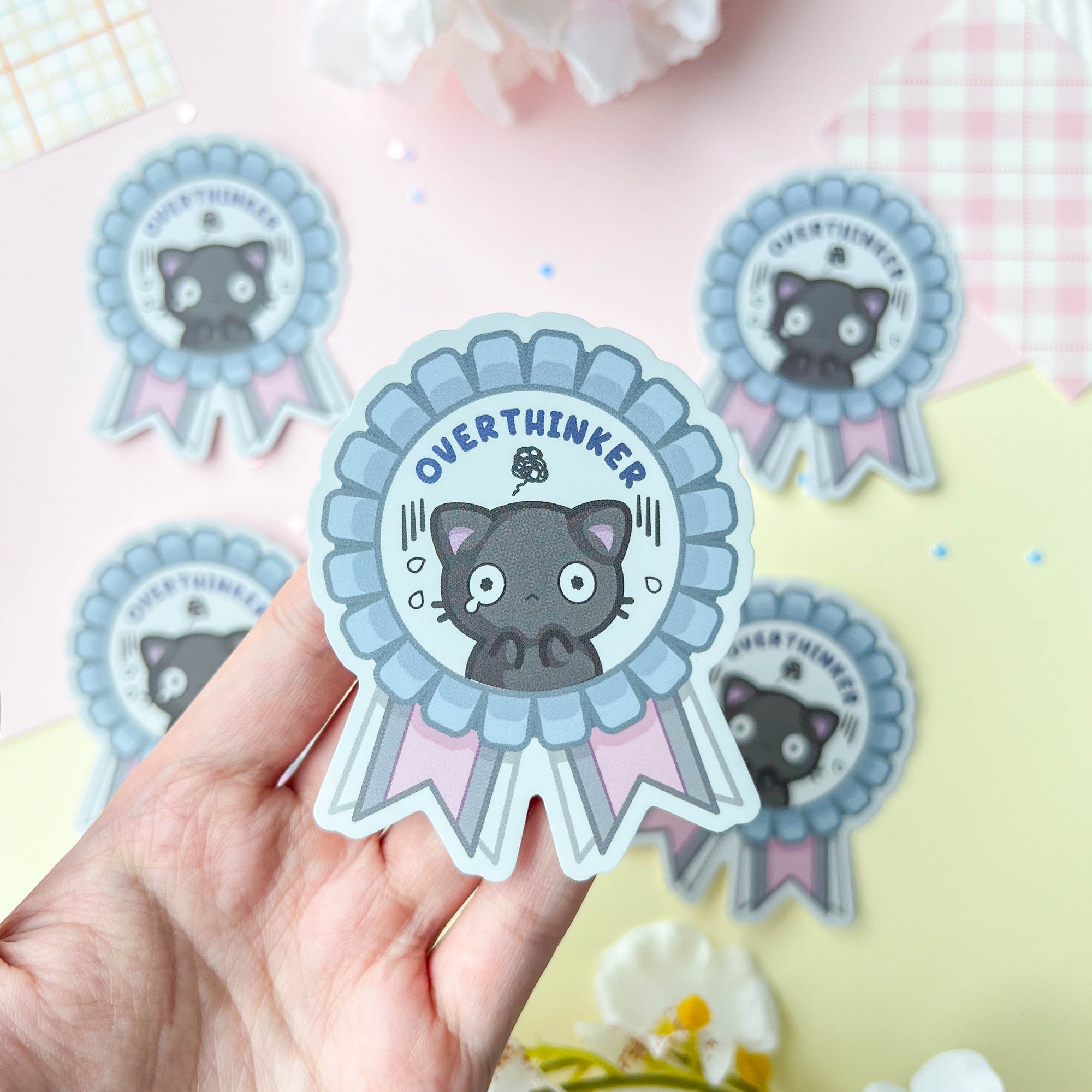 Overthinker Award Sticker