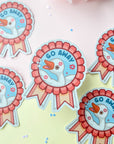 Go Away Sticker