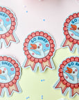 Go Away Sticker