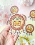 Burnt Out Sticker