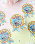 Crying But Trying Sticker