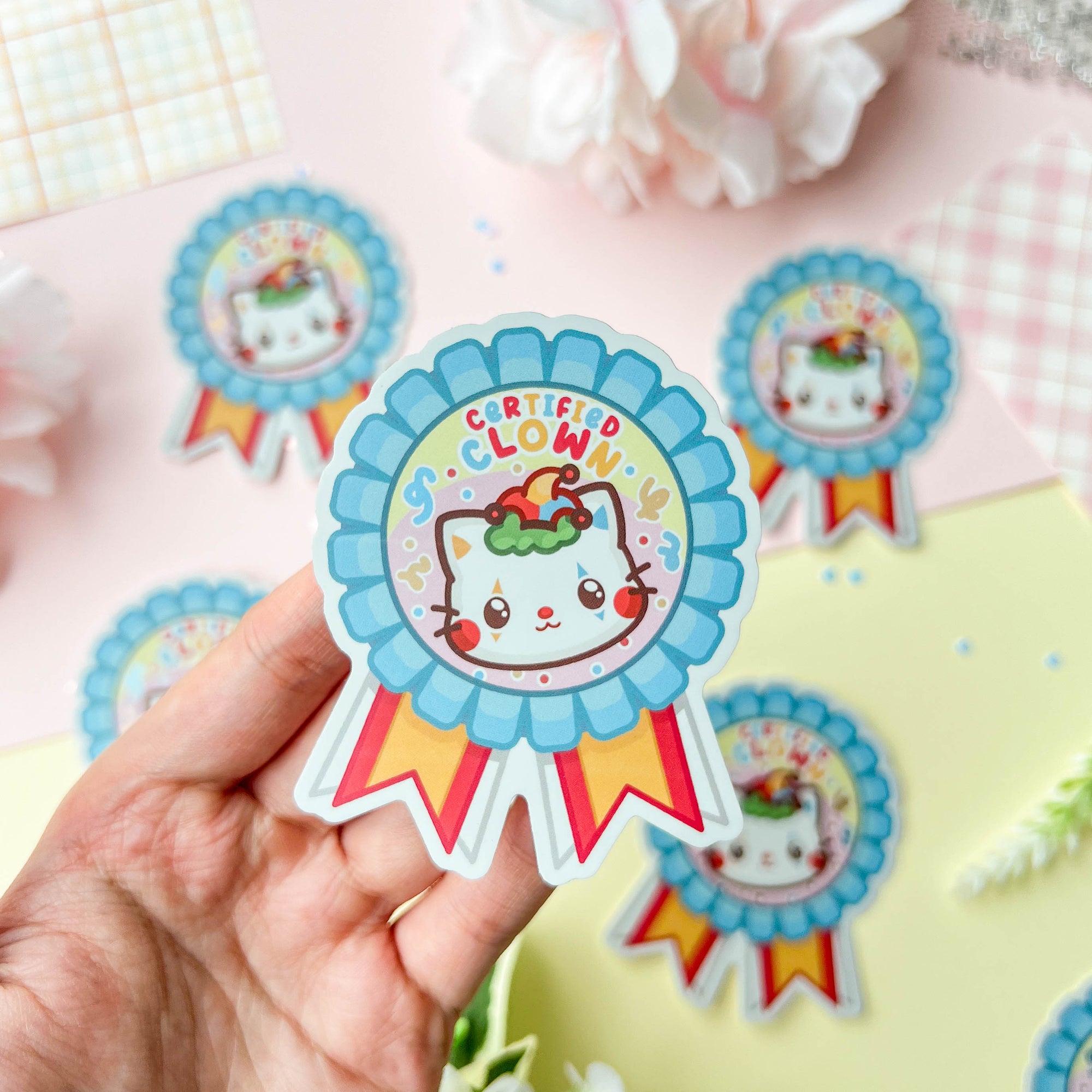 Certified Clown Sticker