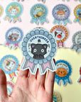 Overthinker Award Sticker