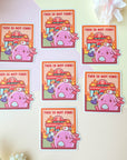This is NOT Fine Sticker