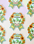Keep Growing Sticker