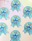 Too Many Thoughts Sticker