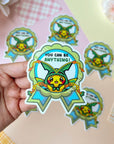 Medal Sticker Set (+Bonus Poncho Sticker)