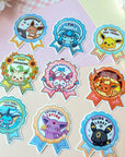 Crying But Trying Sticker