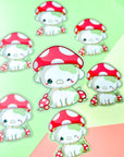 Mushroom Cow Sticker