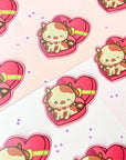 Chocolate Cow Sticker