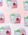 Strawberry Milk Sticker