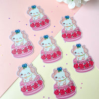 Macaron Cow Sticker
