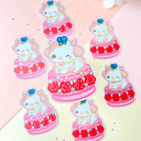 Macaron Cow Sticker
