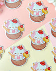 Coconut Cow Sticker