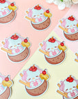Coconut Cow Sticker