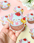Coconut Cow Sticker