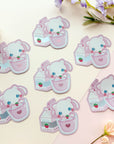 Strawberry Milk Mew Sticker