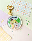 What The Duck & Underpaid Keychain
