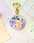 What The Duck & Underpaid Keychain