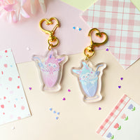 Sylveon Milkshake Keychain