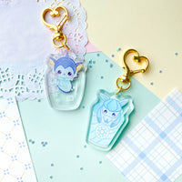 Glaceon Slushie Keychain