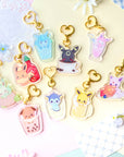 Sylveon Milkshake Keychain